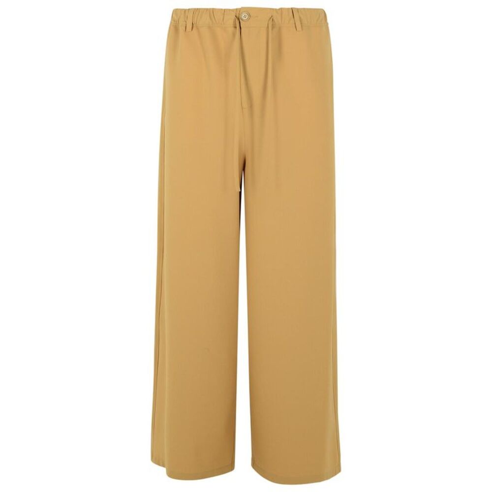 Marni Beige Virgin Wool Blend Trousers Men